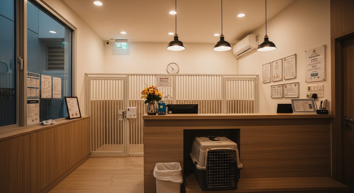 Tails Up Pte Ltd dog boarding