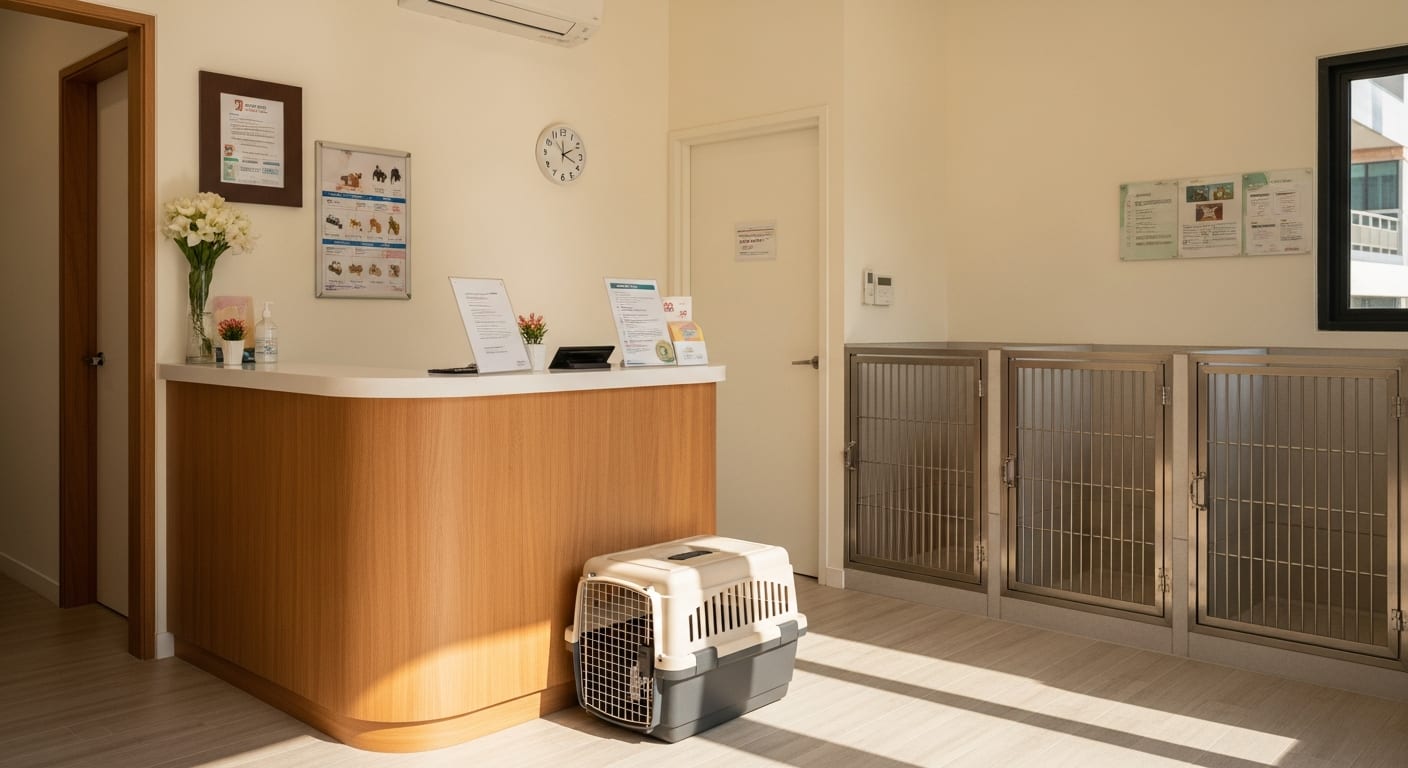 The PUP Life Grooming & Hotel Pte Ltd dog boarding