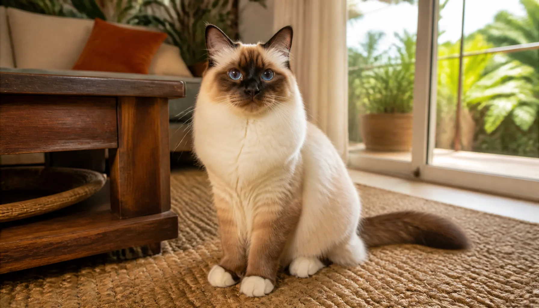 Birman cat breed