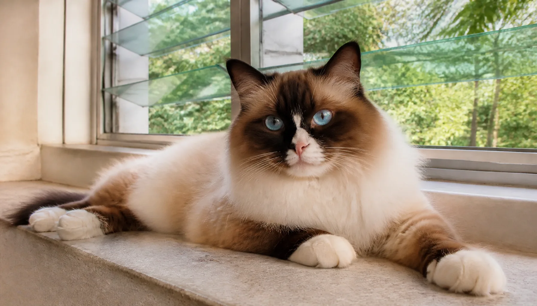 Ragdoll cat breed