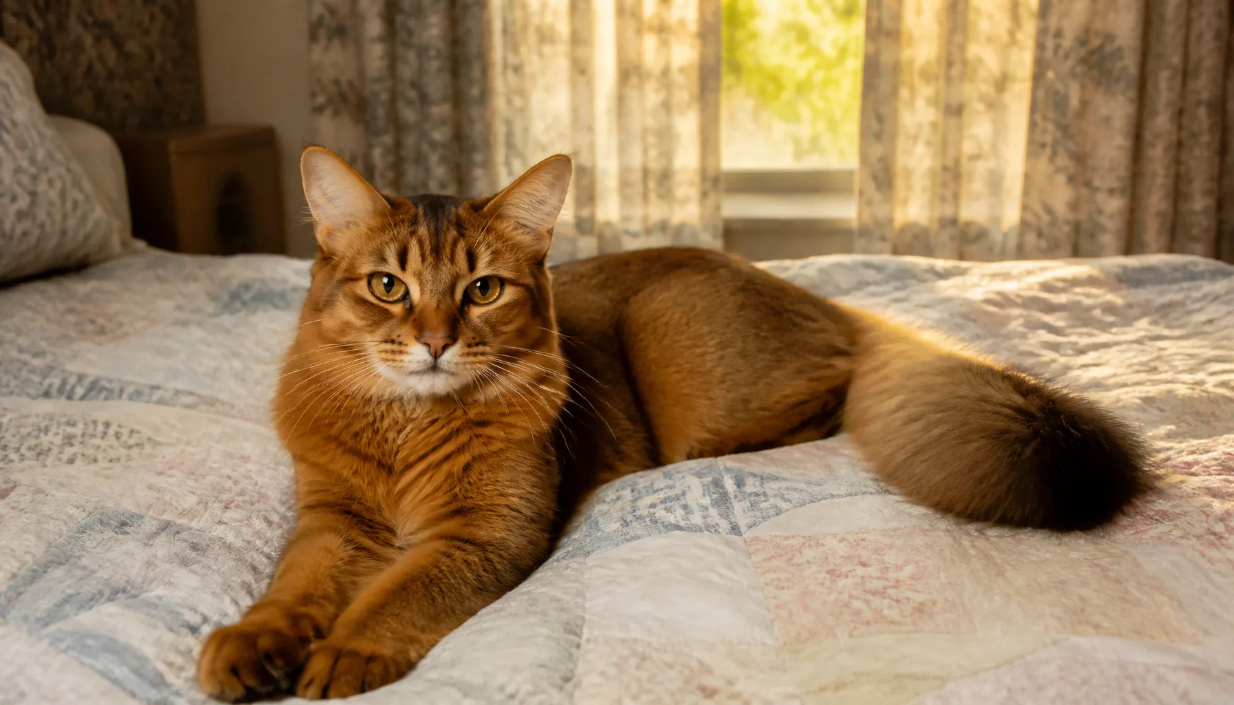 Somali cat breed
