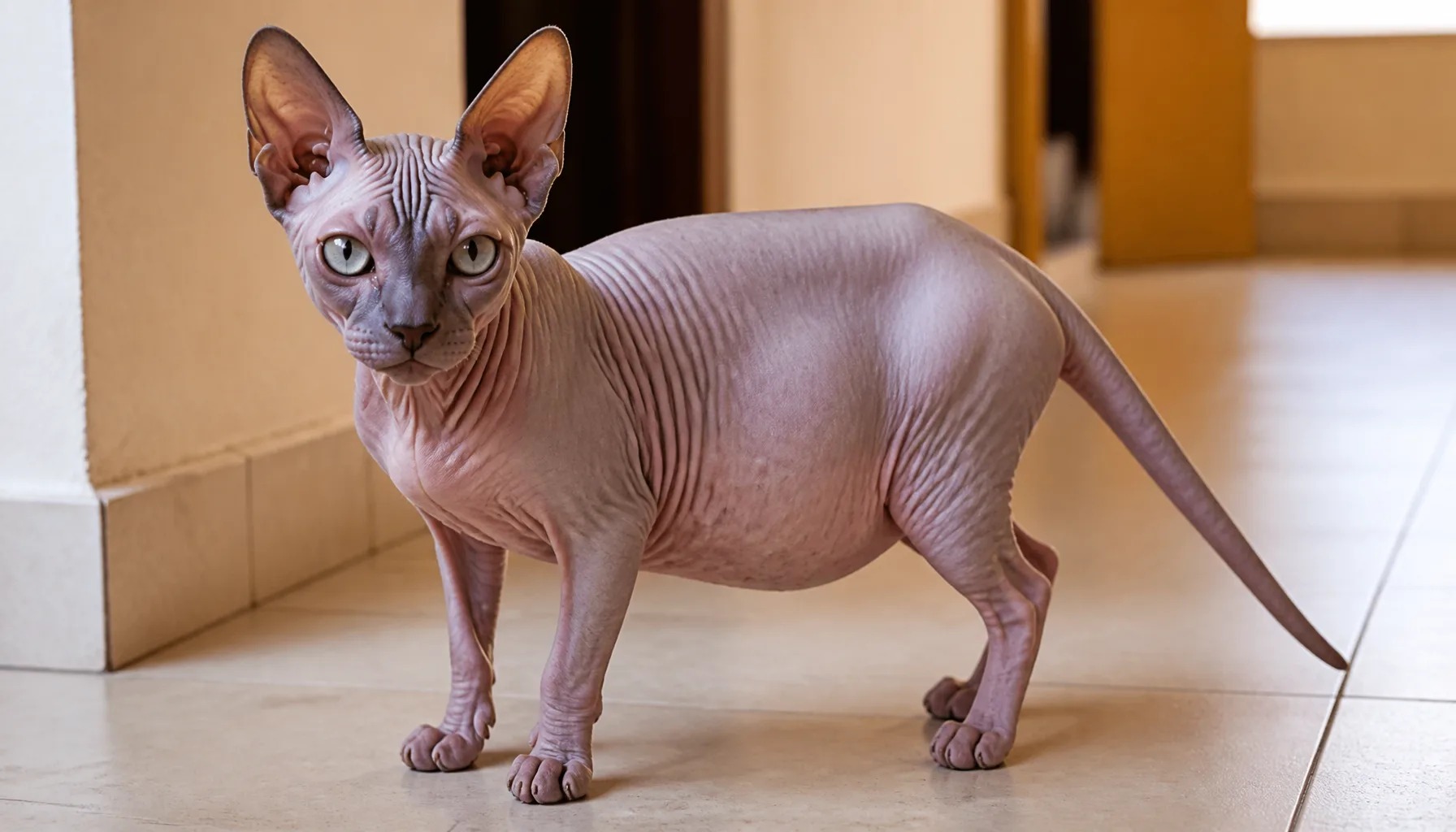 Sphynx cat breed