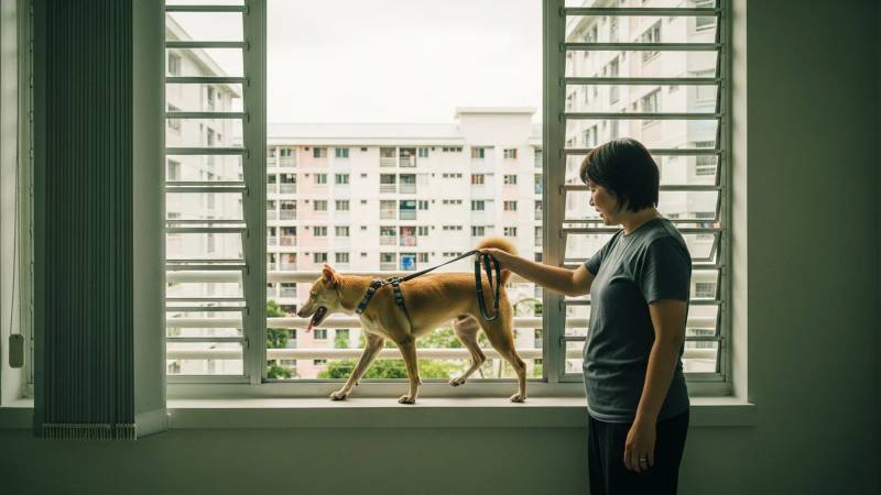 Brachycephalic airway issues (BOAS) in Singapore dogs