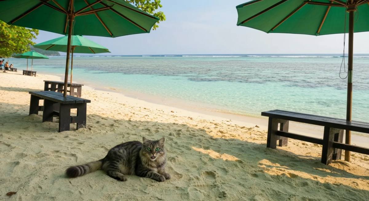 Lazarus Island Beach, Beach in Lazarus Island