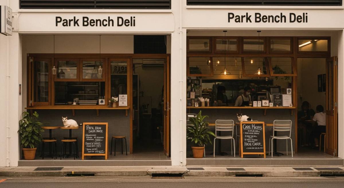 Park Bench Deli, Restaurant in Telok Ayer