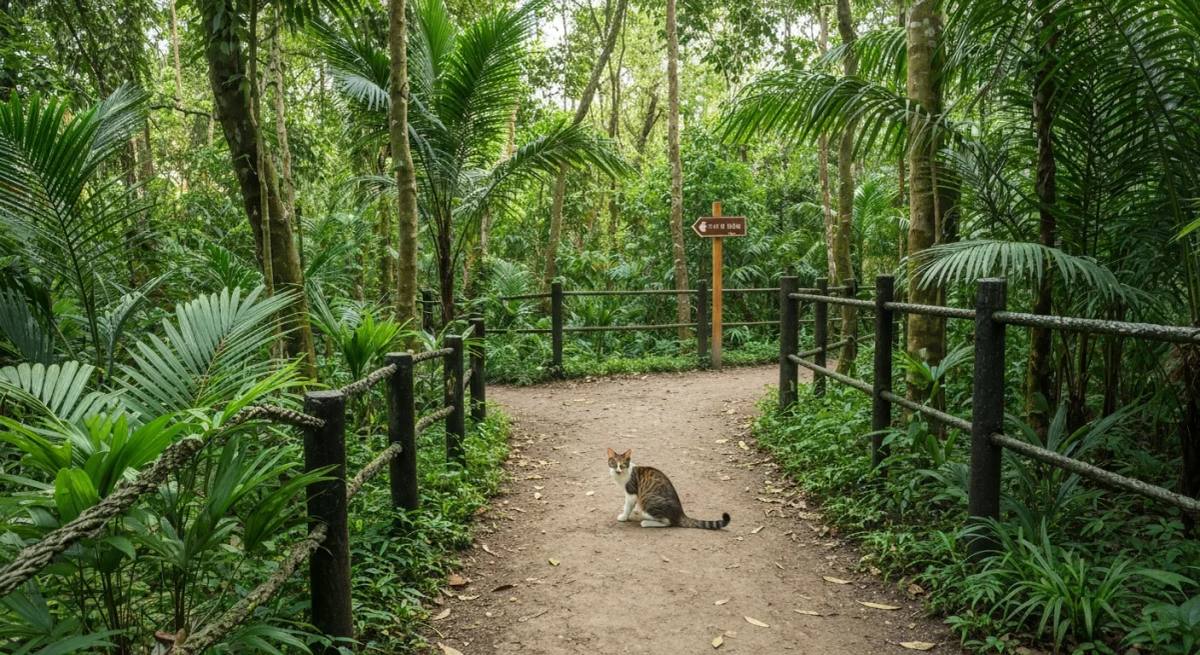 Tanjong Rhu Park Connector, Trail in Tanjong Rhu