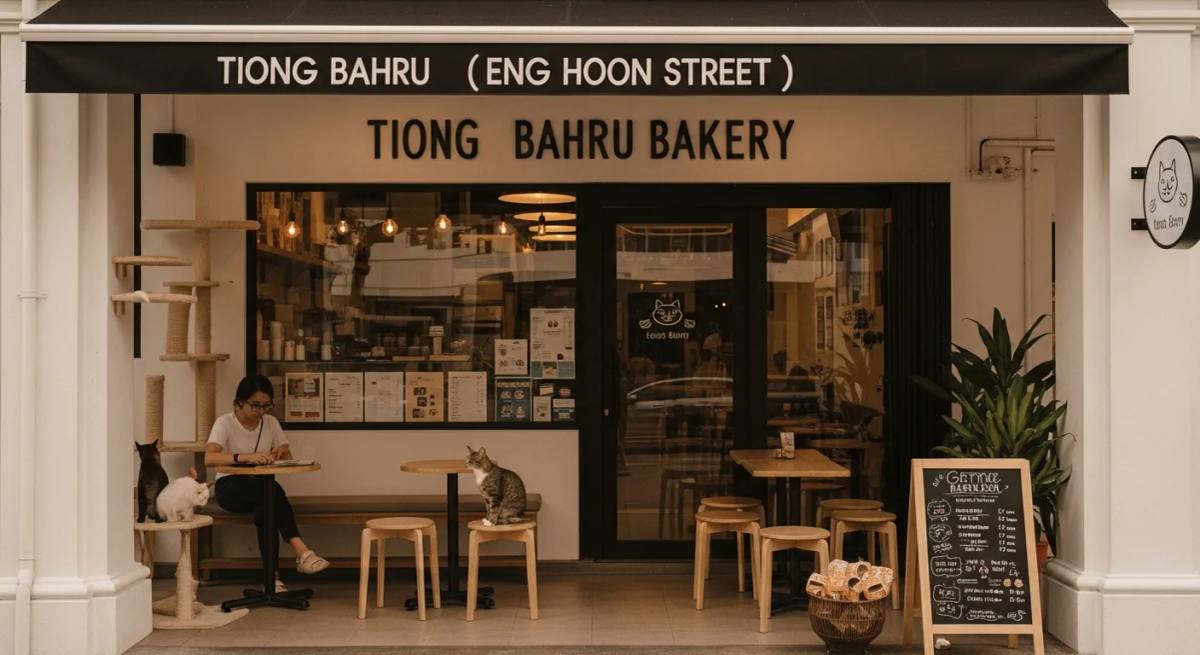 Tiong Bahru Bakery (Eng Hoon Street), Cafe in Tiong Bahru