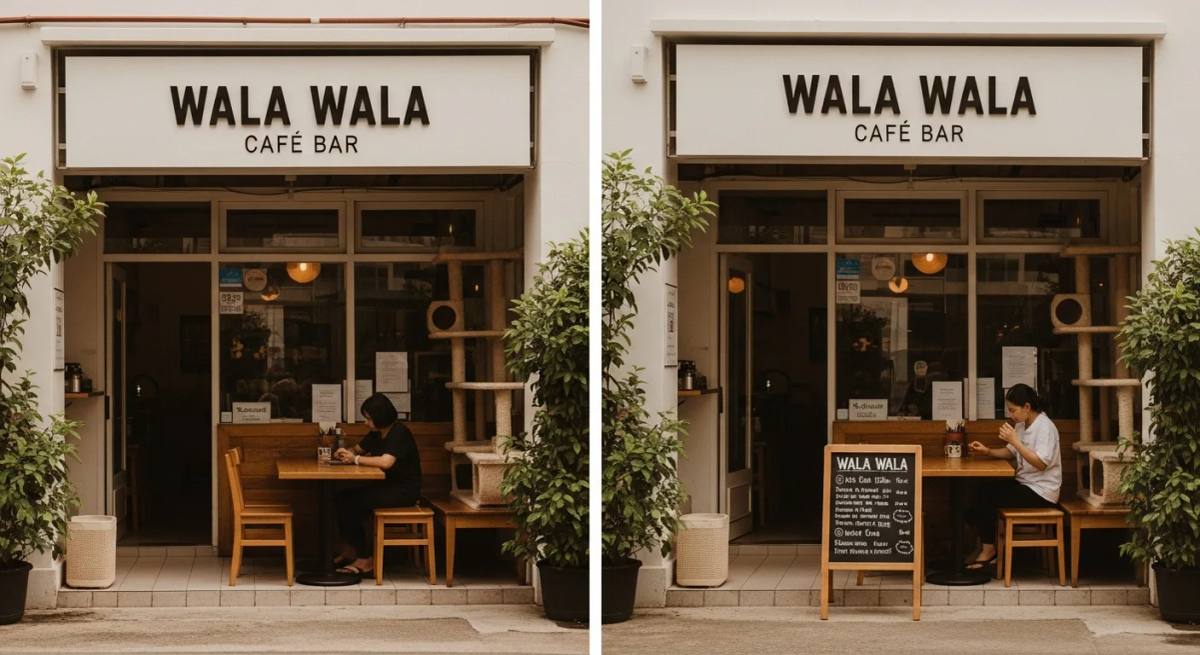 Wala Wala Cafe Bar, Restaurant in Holland Village