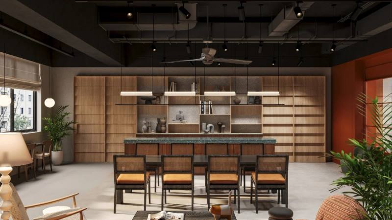 Alma House shared interior at New Bahru