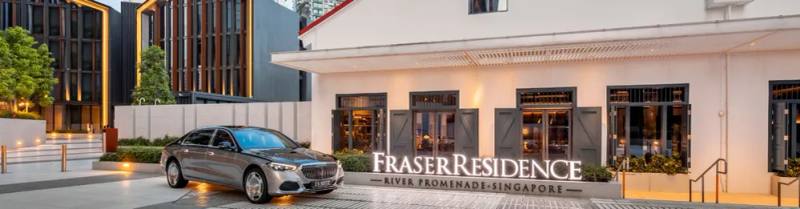 Fraser Residence River Promenade entrance