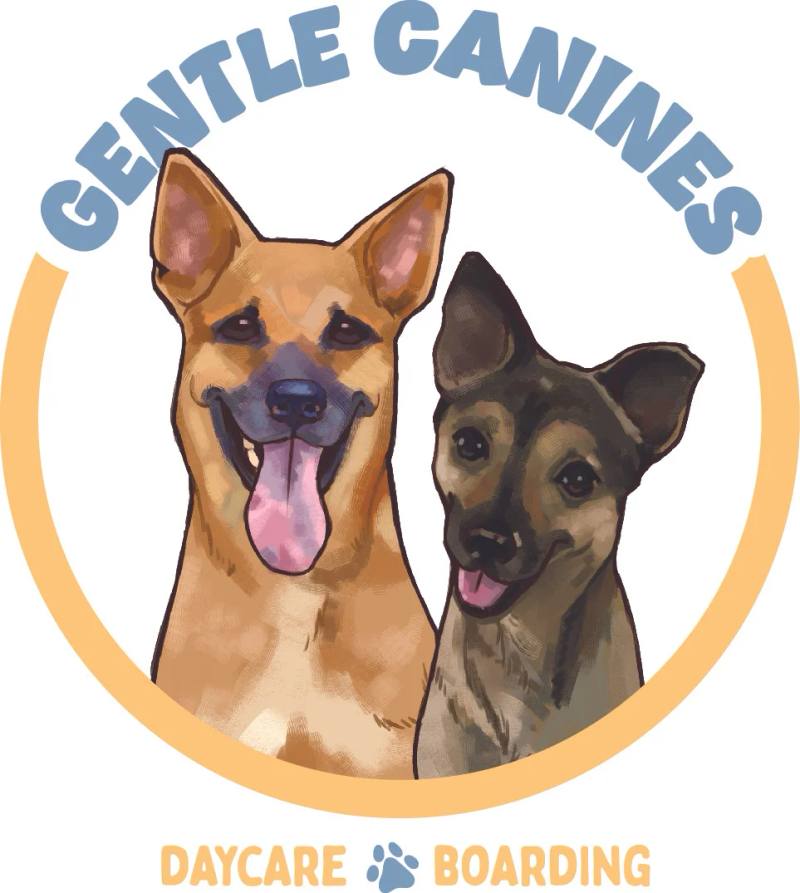 Gentle Canines daycare and boarding logo