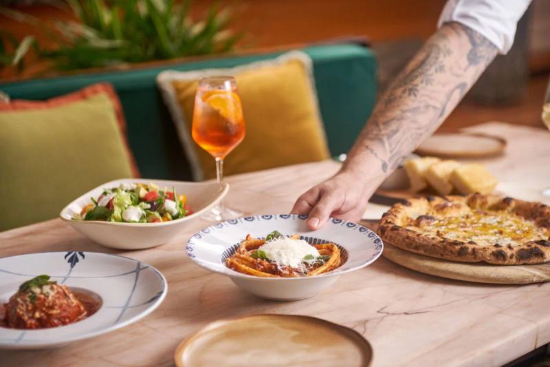 Food being served at Publico Ristorante